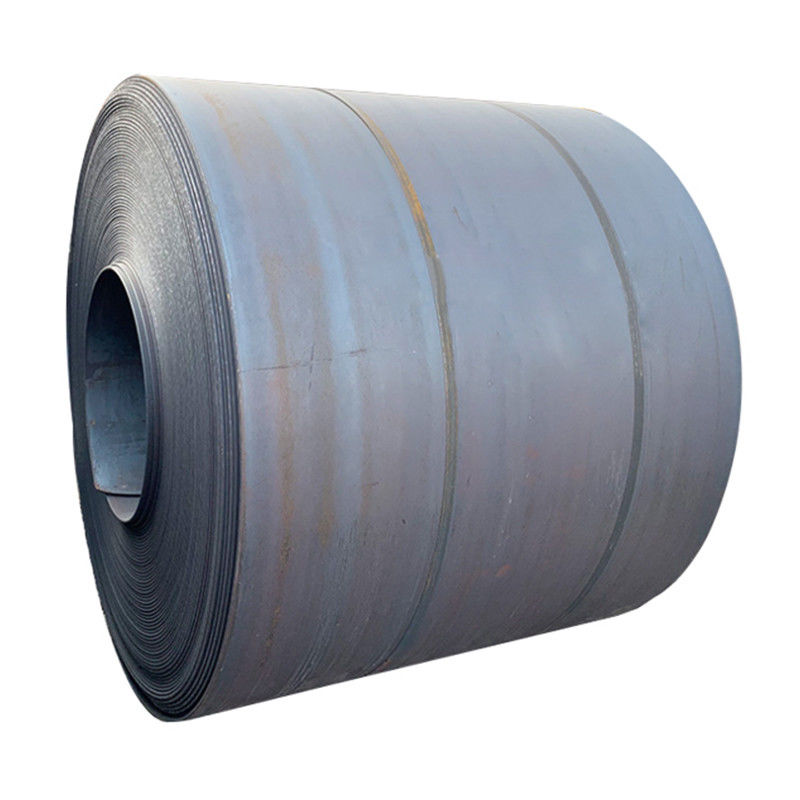 Full Hard SS400 Hot Rolled Carbon Steel Strip/Coil Q195 Q235 Q345 Prime Steel Coils com largura padrão ASTM 600-2000mm