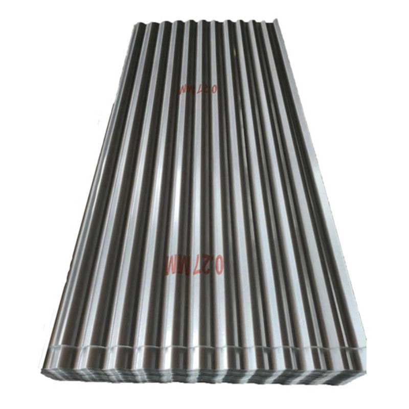 ASTM A653 G550 G350 CGCC SGCC DX51D DX52D Serviço de processamento de chapas de telhado corrugadas de aço sob medida