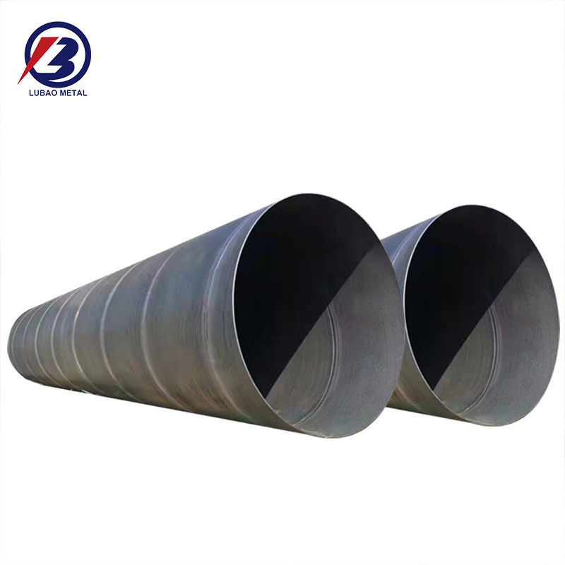 Certificado CE Serviço de soldadura de alta resistência Tubos de aço carbono laminados a quente em espiral soldados redondos