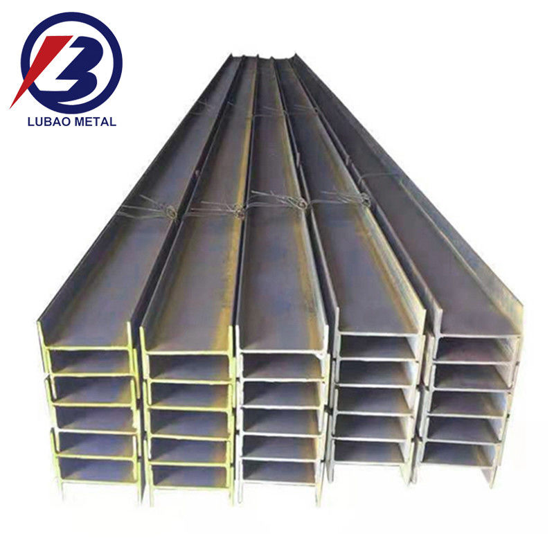comprimento 6-12m ASTM H viga de aço estrutural recém-produzido rolos a quente de aço H vigas para H vigas espessura da flange 8mm 64mm