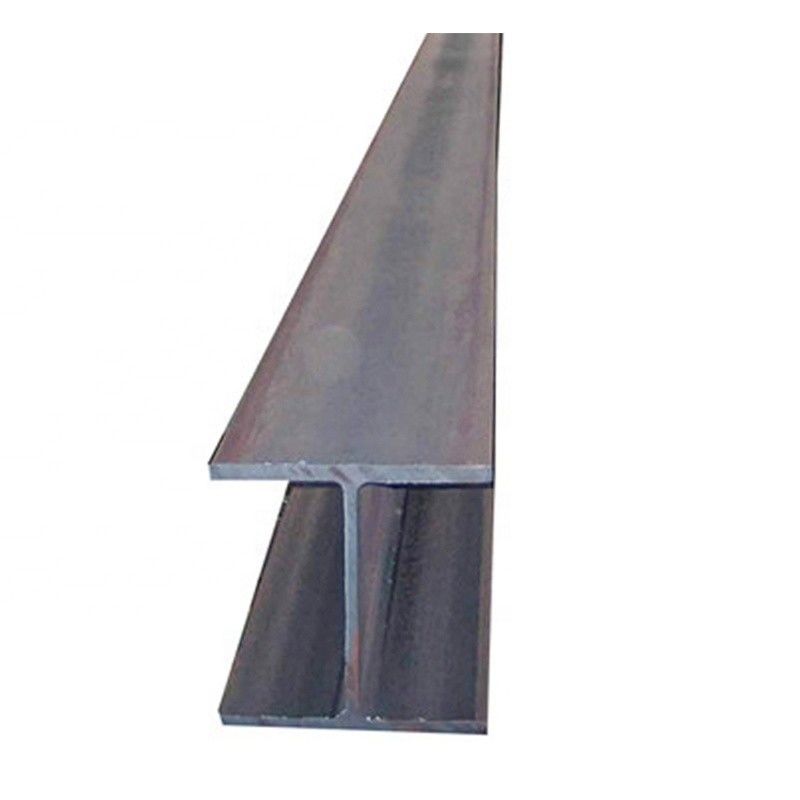 Q235B A36 Q345B Grade H-canal estrutural de aço carbono H viga com 8 mm 64 mm espessura da flange