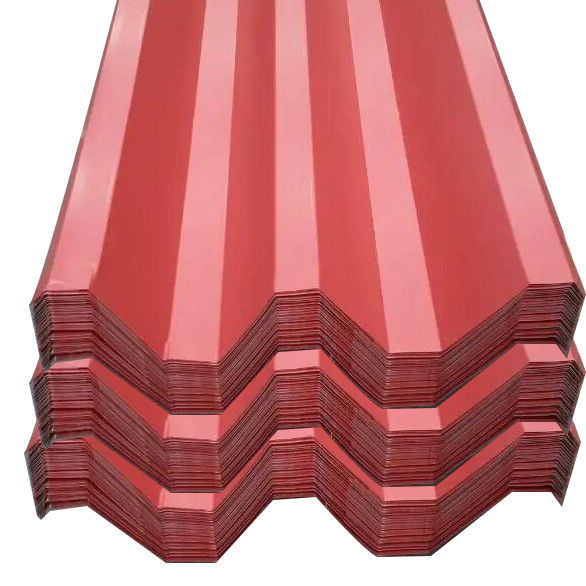 Folha de telhado galvanizada corrugada pré-pintada com qualidade ASTM/AISI/SGCC/CGCC/TDC51DZM/TDC52DTS350GD e competitiva