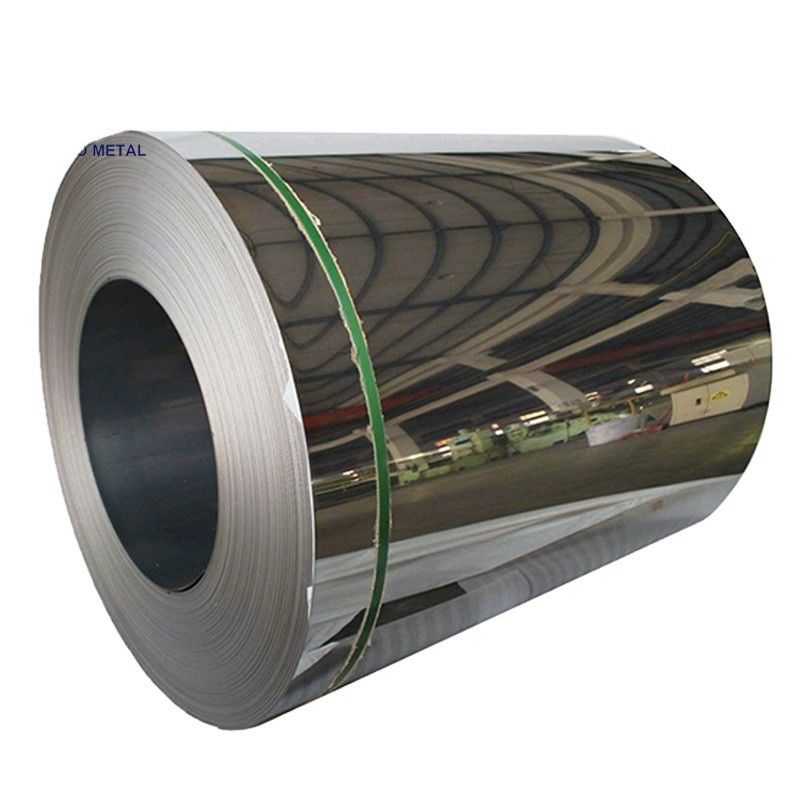 6k/8k bobinas de aço inoxidável de superfície na classe ASTM 301LN para produtos de durabilidade