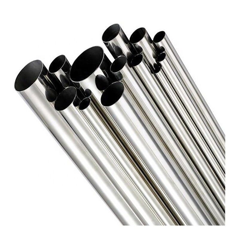 2B BQ/BA 201/304 Tipo de linha de solda Tubos e tubos redondos e sem costura de aço inoxidável para amortecimento de gases de escape de motocicletas