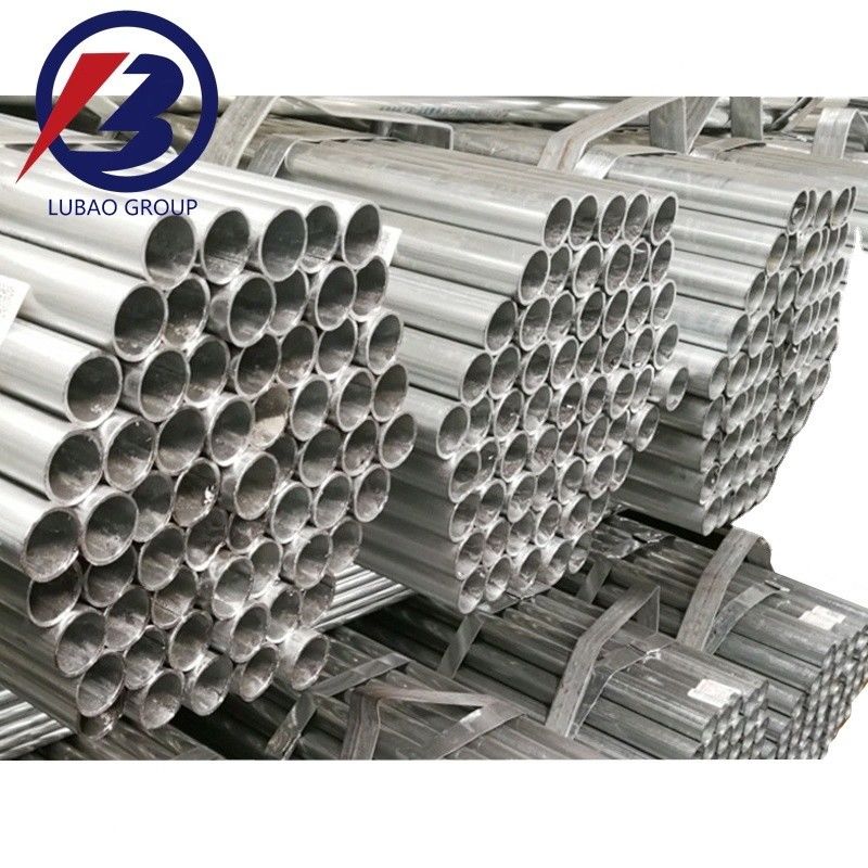 Serviço de Processamento de Descolagem Grande Inventário Tubo de Aço Galvanizado DC01 SPCC SGCC AISI ASTM DX51D 6.4M comprimento