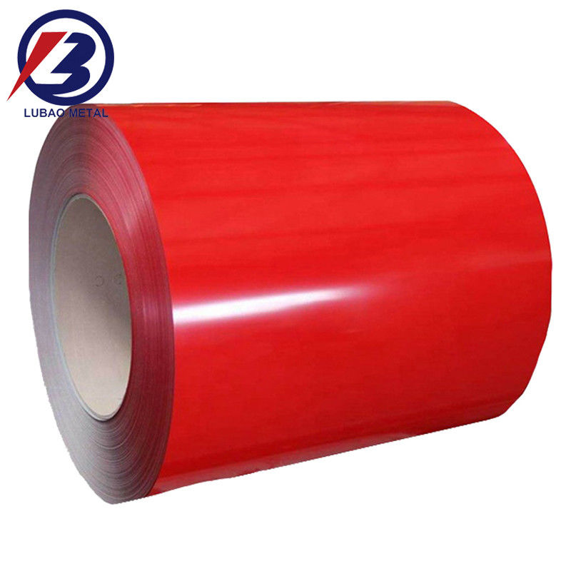 Folhas de corte SGCC/DX51D revestido de cor pre-pintado bobina de aço galvanizado PPGI bobina de aço PPGL com dureza total