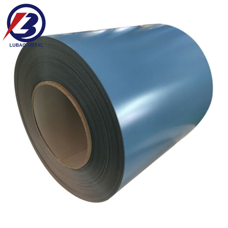 Coils de aço revestidos de cor PPGI pré-pintado 0,4 mm-0,25 mm espessura Folha de telhado Fabricação com chuva ácida e resistência UV