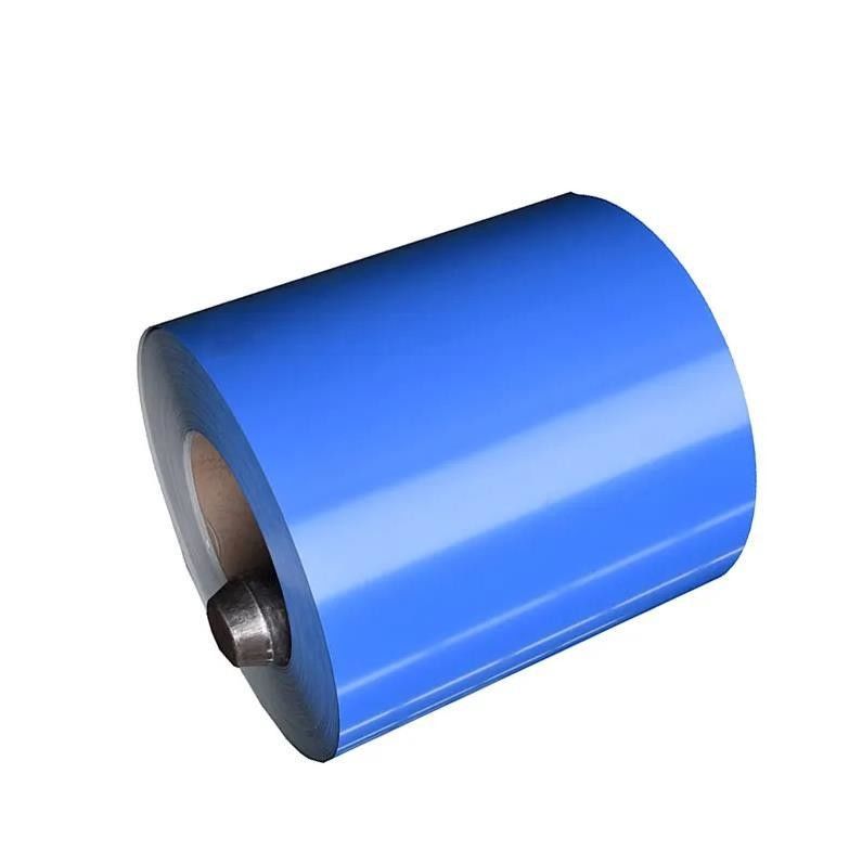 Serviço de solda 0,25-0,8 mm Espessura DX51D Z DX52D Z DX53D Z PPGI PPGL Alumínio revestido de zinco Fluorocarbono Color Coil de aço