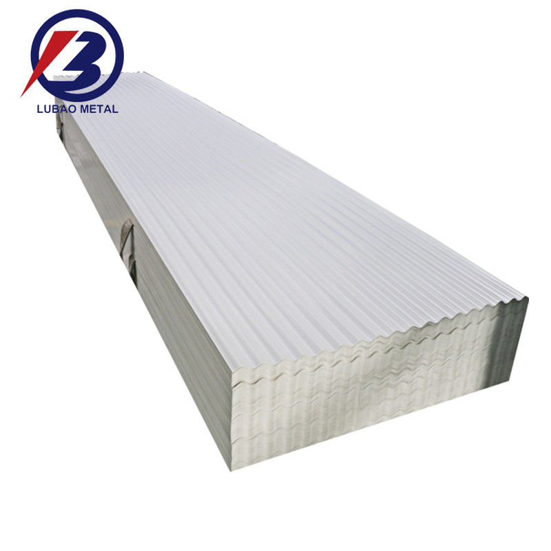Folha de telhado galvanizado Largura 750 mm-1050 mm revestida de cor pintada PPGI para placa de material de telhado