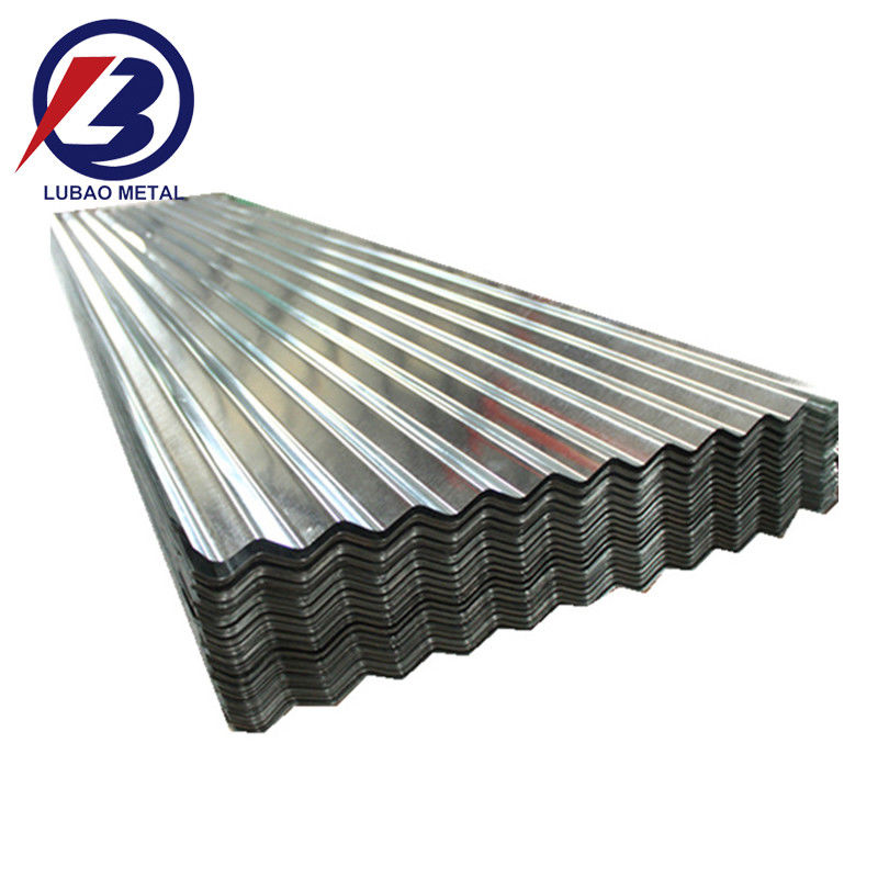 Chapas de telhado de zinco galvanizado galvanizado largura 665-1100 mm revestimento de zinco 20-275 g/m2 para de Prime