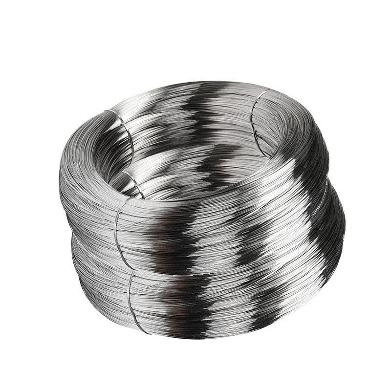 Rodas de arame de aço inoxidável de acabamento brilhante 304 304L 316 316L personalizadas com alta resistência à tração 1570 N/MM2 e teor de C 0.08