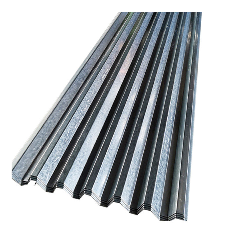 0.1mm Espessura Z40 Spangle regular Full Hard Color-coated Galvanized Roof Panel corrugado para vários telhados ou paredes