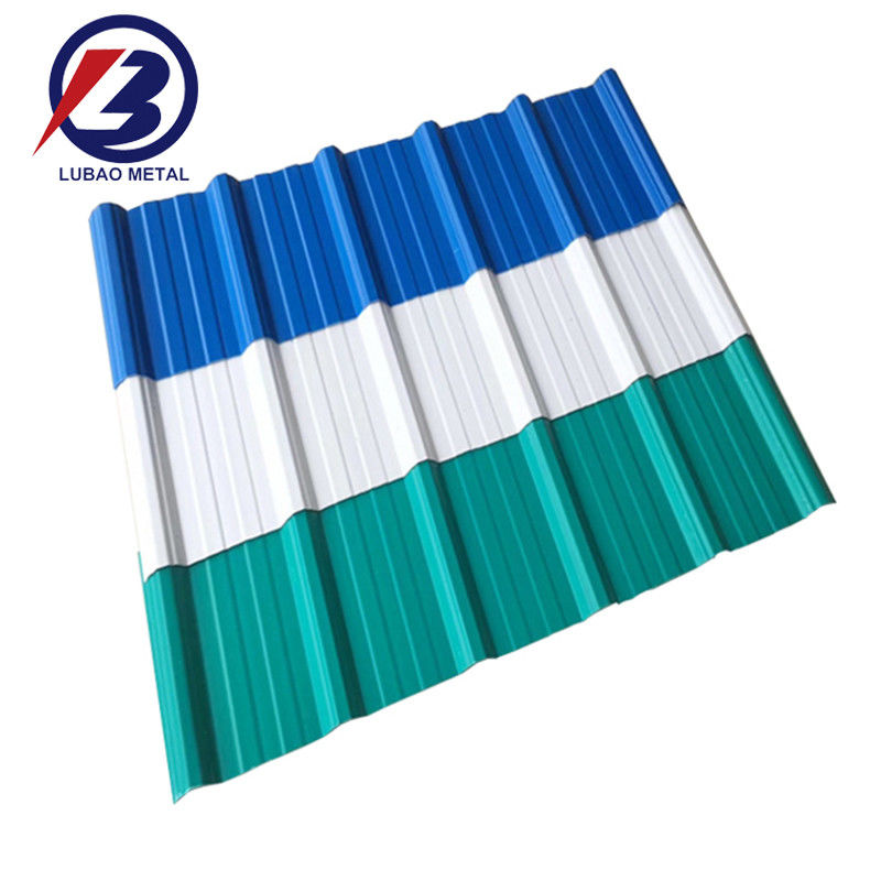 Logística Industrial Transportes SGCC/SPCC/DX51D Pré-pintado galvanizado corrugado chapa de telhado a preços acessíveis