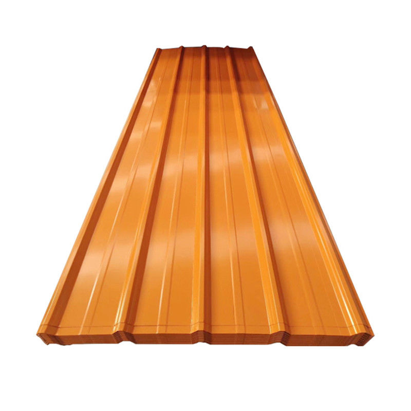 Full Hardness GI PPGI PPGL Chapa de telhado de aço galvanizado 0,4 mm Espessura 1000 mm Largura Chapa corrugada colorida para solda