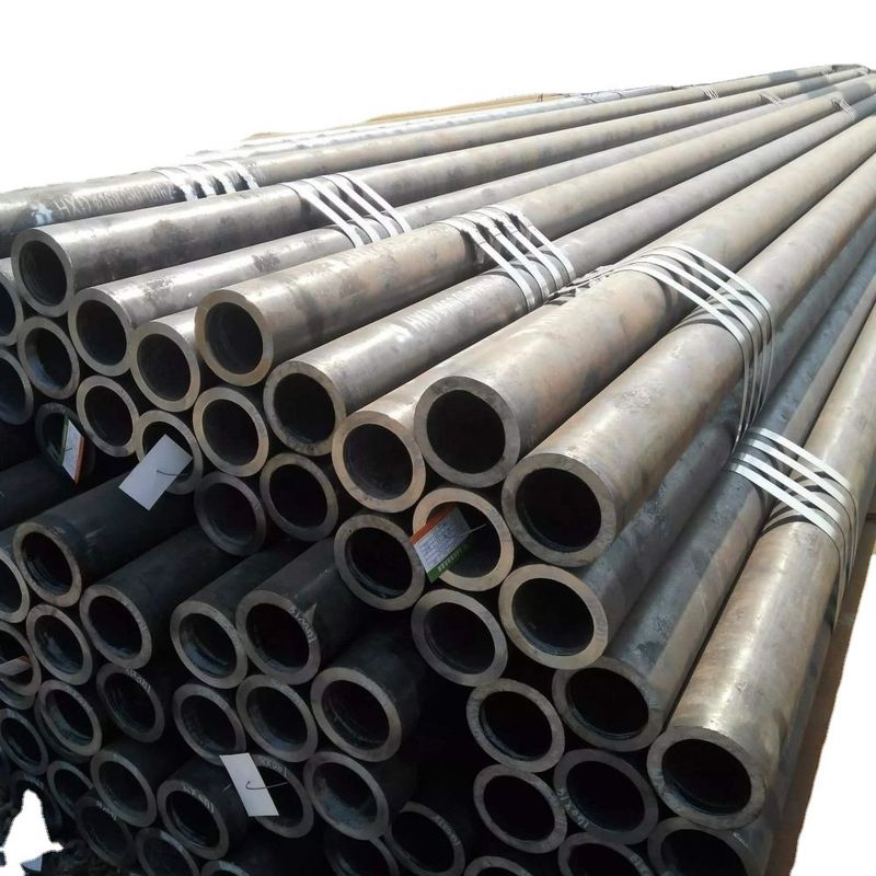 1 mm-20 mm Espessura ASTM A106/A53/A192 Gr. B ERW Tubos e tubos de aço sem costura para transporte de esgoto de óleo e gás