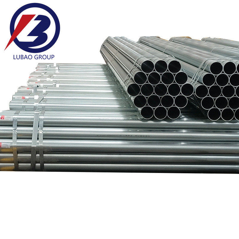 Tubo de aço galvanizado redondo certificado SONCAP para transporte de esgoto de gás e petróleo em grande demanda