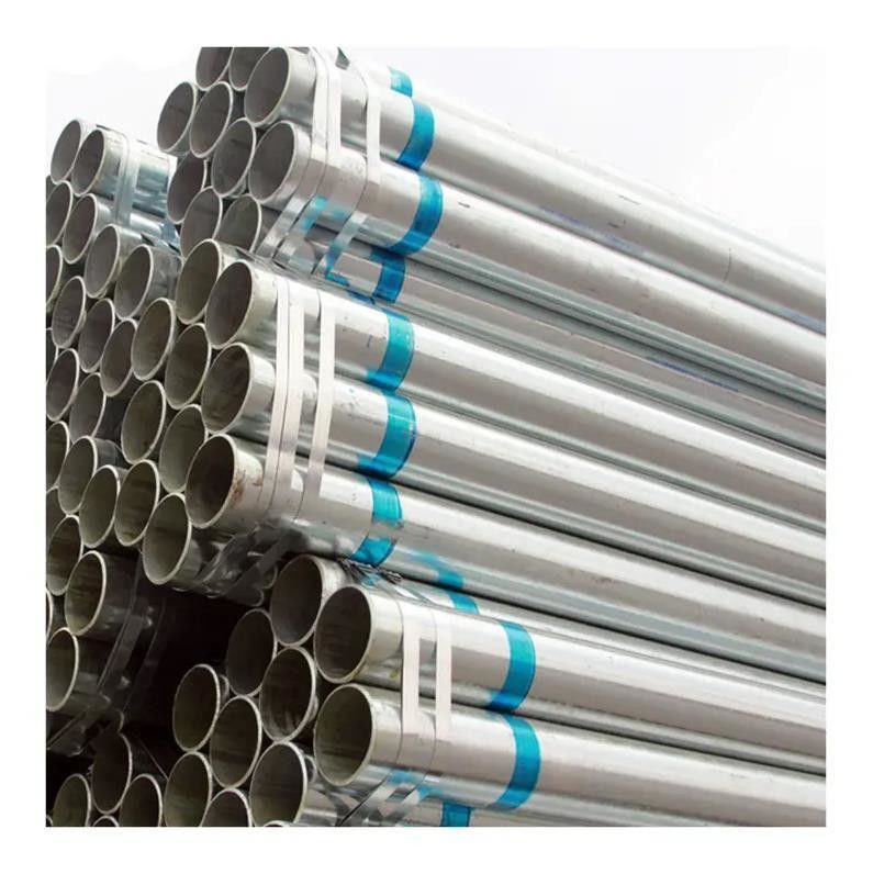 Tubos de aço galvanizados de parede espessa Tubos galvanizados de aço galvanizados por pé personalizados Tubos redondos