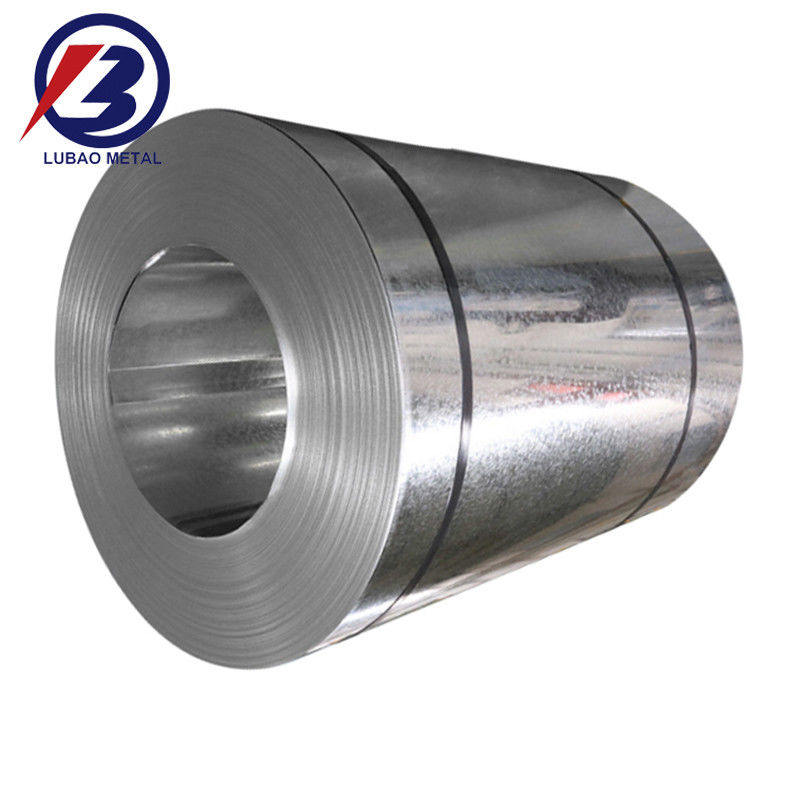 Medias bobinas de aço galvanizado de 0,12 mm-4,0 mm espessura personalizada 600 mm-1500 mm largura grande spangle Z30-275g em rolo / bobina