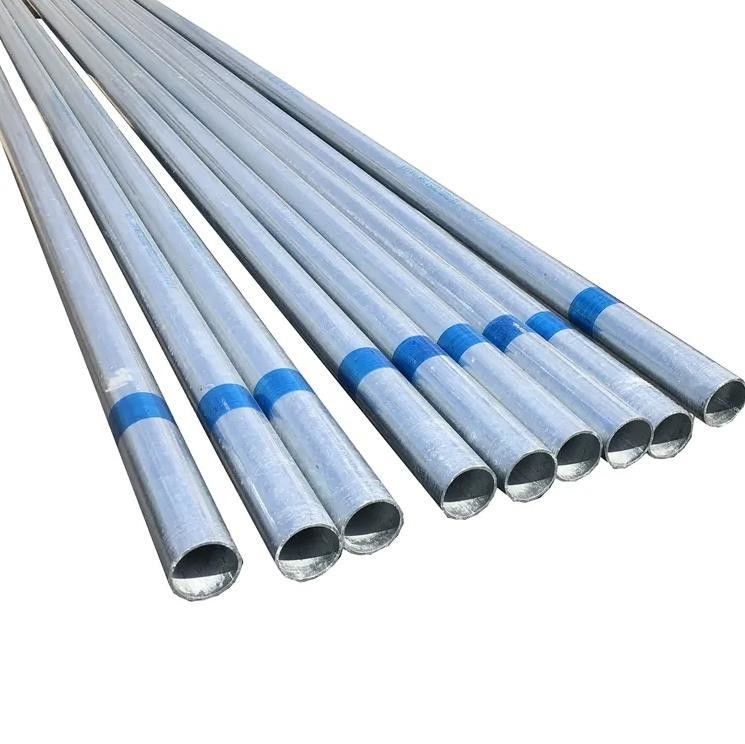 ASTM Q195 Q215 Q235 Q345 Tubo redondo galvanizado a quente para construção resistente e duradoura