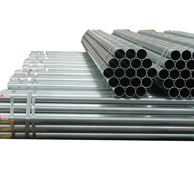 Instalações estruturais Tubos redondos galvanizados a quente de 3 polegadas OD com revestimento de espessura de 1,2-20 mm