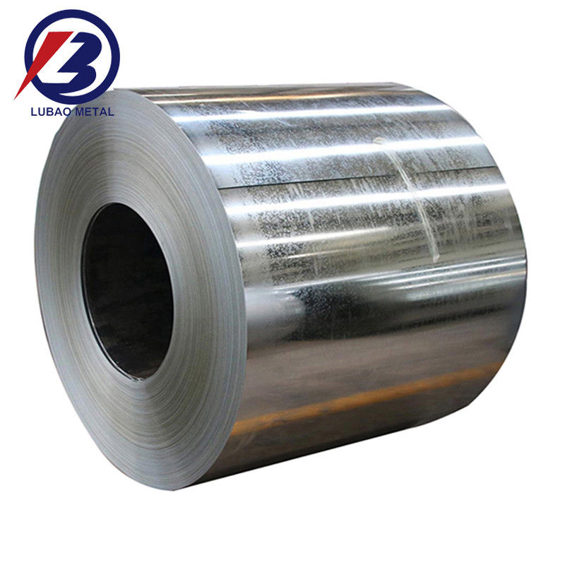 700-900MM Largura bobinas de aço galvanizado 0.12mm-4.0mm Espessura personalizada Larga folha de ferro spangle em rolo / bobina
