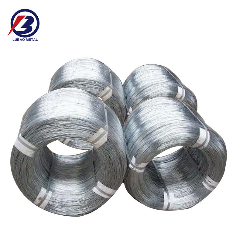 Aço galvanizado de alto carbono 0,7 mm 0,8 mm 1,2 mm 1,6 mm 1,8 mm 2 mm Diâmetro para materiais de construção