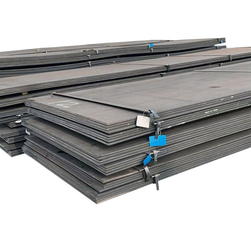 DC01-06 SS400 A36 Q235 Q345 HR Painel de telhado de chapa metálica Chapa de aço quente Chapa de aço carbono Chapa de chapa de aço laminada a quente